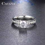 CACANA Stainless Steel Ring