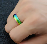 Rainbow Color Stainless Steel Ring