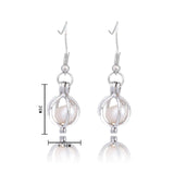 Pearl Cage Earrings (many styles)