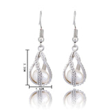 Pearl Cage Earrings (many styles)