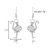 Pearl Cage Earrings (many styles)