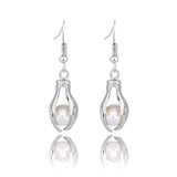 Pearl Cage Earrings (many styles)