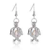 Pearl Cage Earrings (many styles)