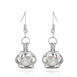 Pearl Cage Earrings (many styles)