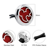 Oil Aromatherapy Stainless Steel Round-heart Locket