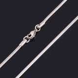 Unisex Snake Necklace Chain - Stainless Steel