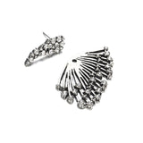 Crystal Stud Earrings Vintage style