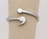 Semicolon Rings (Adjustable)