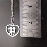 Family Boy-Girl Stainless Steel Necklace