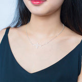 Stainless Steel Heartbeat Necklace