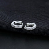 S925 Silver Crystal Earrings