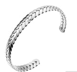 Luxury Lover's Cuff Bracelets Silver Gold