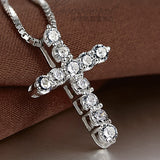 New Fashion Cross Silver Pendant