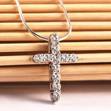 New Fashion Cross Silver Pendant