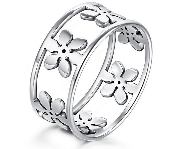 CACANA Stainless Steel Rings For Women