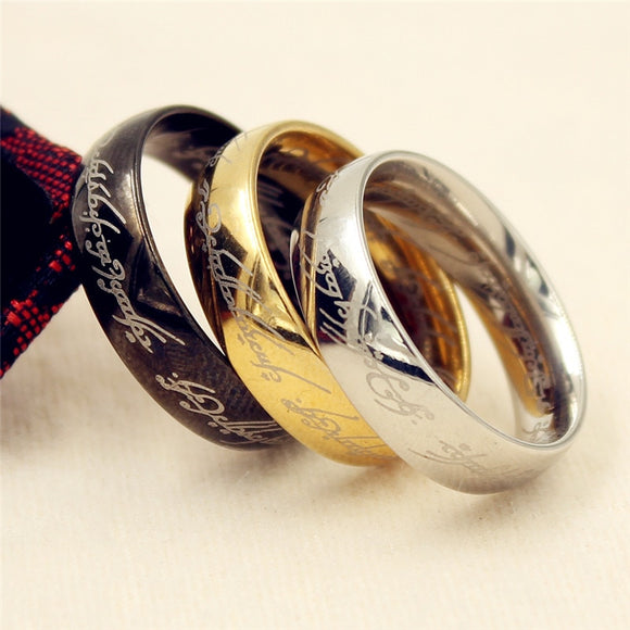 Stainless Steel Hobbit One Ring